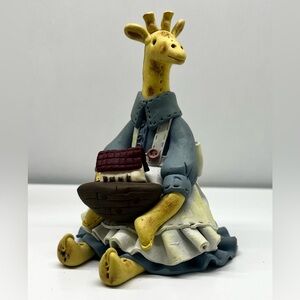 Vintage 1998 Dave Grossman Creations DGC Giraffe Noah’s Ark Figurine 4”T RARE